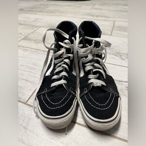 Van’s unisex black high top sneakers